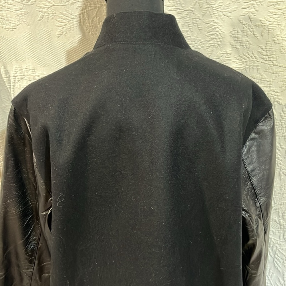 LRG jacket with leather sleeves, size medium - Picture 8 of 15
